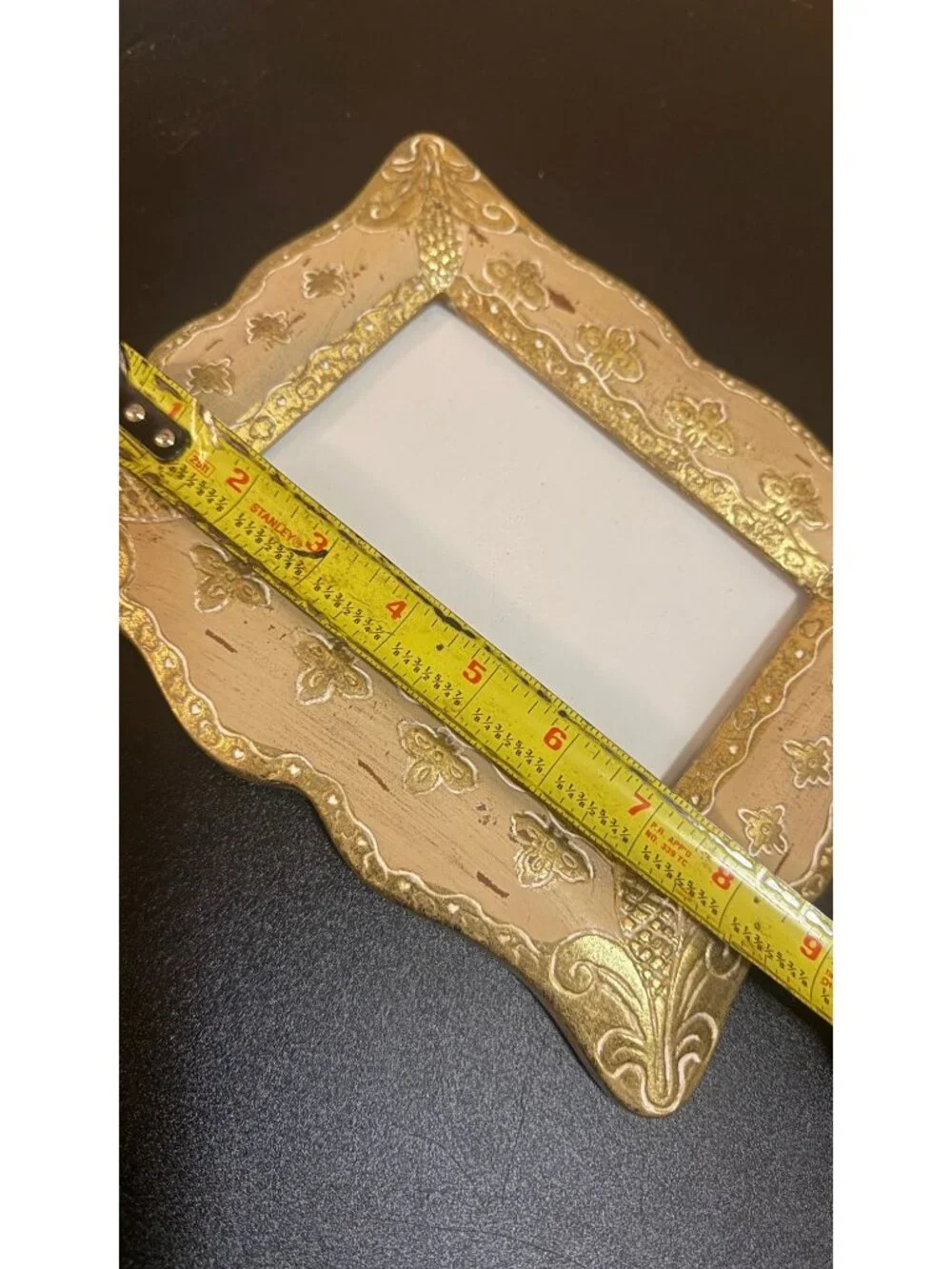 Italian Baroque Style Argento SC by Sicura Inc 4x6 inch Picture Frame